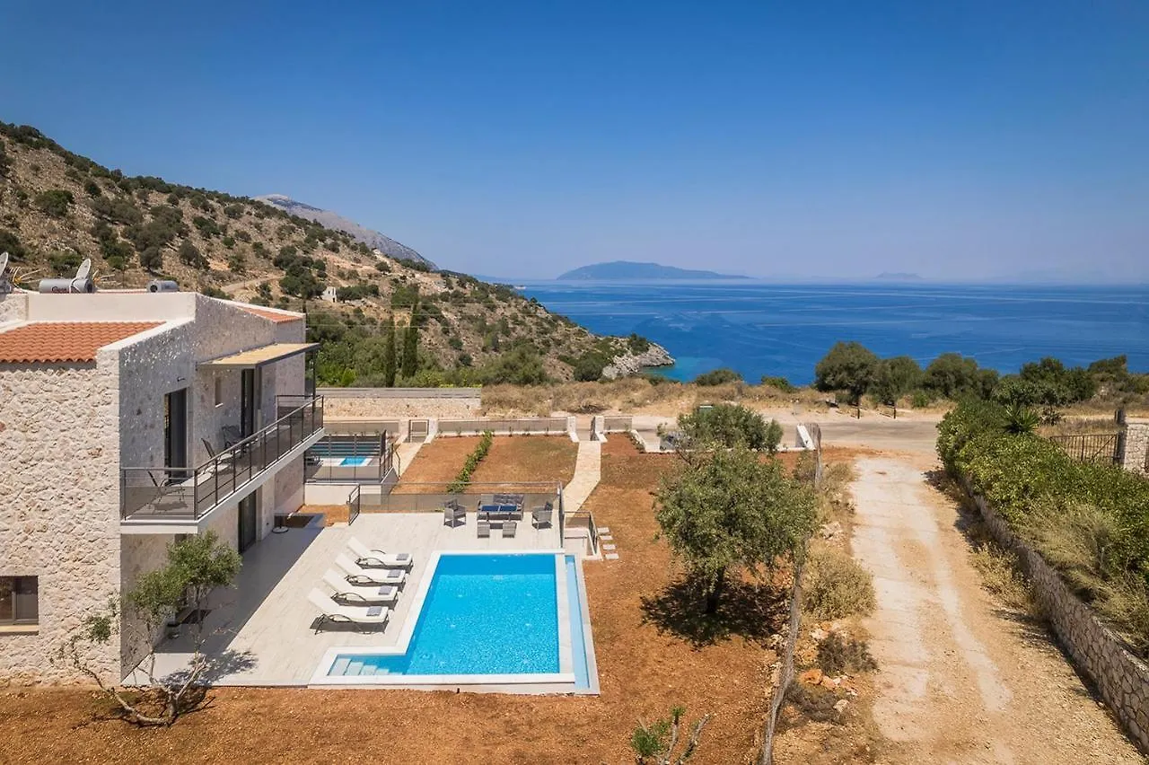 Petradi Villas Skala location